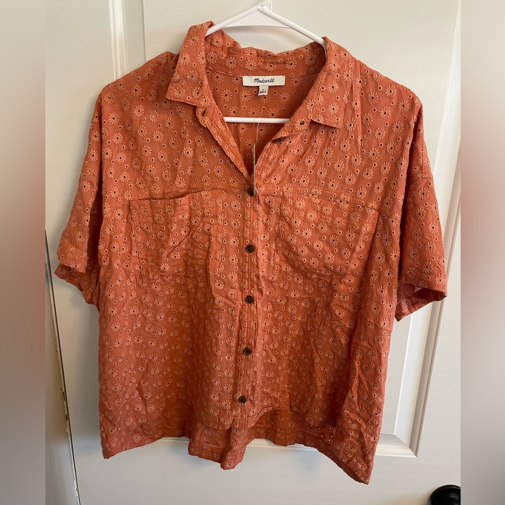 Madewell Short Sleeve Blouse